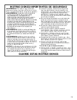 Preview for 19 page of Whirlpool W10099470 Use And Care Manual