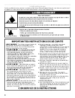 Preview for 34 page of Whirlpool W10099470 Use And Care Manual