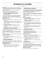 Preview for 42 page of Whirlpool W10099470 Use And Care Manual