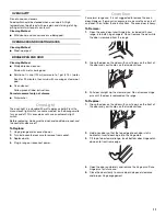 Preview for 11 page of Whirlpool W10099480 Use & Care Manual