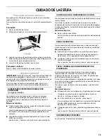 Preview for 23 page of Whirlpool W10099480 Use & Care Manual