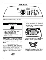 Предварительный просмотр 12 страницы Whirlpool W10113000A Use And Care Manual