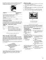 Preview for 27 page of Whirlpool W10120516A Use And Care Manual