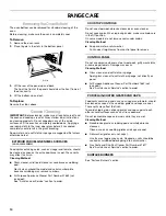 Preview for 10 page of Whirlpool W10121768B Use & Care Manual