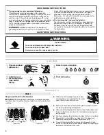 Preview for 2 page of Whirlpool W10130985A User Instructions