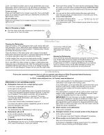 Предварительный просмотр 4 страницы Whirlpool W10130986A User Instructions