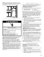 Предварительный просмотр 15 страницы Whirlpool W10131409A User Instructions