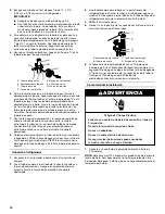 Предварительный просмотр 16 страницы Whirlpool W10131409A User Instructions