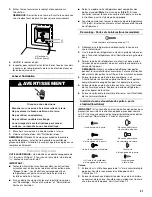 Предварительный просмотр 21 страницы Whirlpool W10131411A User Instructions