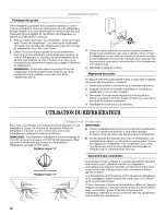 Предварительный просмотр 22 страницы Whirlpool W10131412A User Instructions