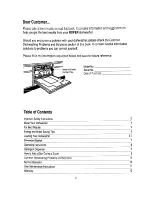 Предварительный просмотр 2 страницы Whirlpool W10142816B Use & Care Manual