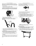 Предварительный просмотр 6 страницы Whirlpool W10150593A Installation Instructions Manual