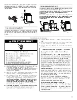 Предварительный просмотр 11 страницы Whirlpool W10150593A Installation Instructions Manual