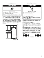 Предварительный просмотр 3 страницы Whirlpool W10175487A User Instructions