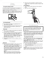 Предварительный просмотр 13 страницы Whirlpool W10175487A User Instructions