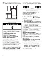 Предварительный просмотр 22 страницы Whirlpool W10175487A User Instructions