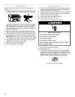 Preview for 10 page of Whirlpool W10175588C Use & Care Manual