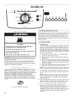 Preview for 12 page of Whirlpool W10175588C Use & Care Manual