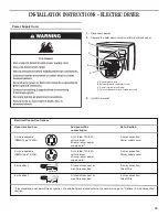 Предварительный просмотр 13 страницы Whirlpool W10184516C Installation Instructions Manual