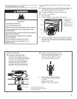 Предварительный просмотр 17 страницы Whirlpool W10184516C Installation Instructions Manual