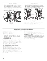 Предварительный просмотр 22 страницы Whirlpool W10184516C Installation Instructions Manual