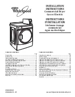 Whirlpool W10184516D Installation Instructions Manual предпросмотр