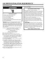 Preview for 8 page of Whirlpool W10184516D Installation Instructions Manual