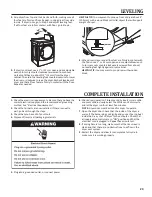 Preview for 23 page of Whirlpool W10184516D Installation Instructions Manual