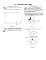 Предварительный просмотр 4 страницы Whirlpool W10191951A Installation Instructions Manual