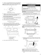 Предварительный просмотр 9 страницы Whirlpool W10191951A Installation Instructions Manual