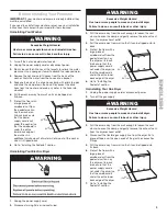 Preview for 3 page of Whirlpool W10198562A Installation Instructions Manual