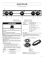 Preview for 5 page of Whirlpool W10200947D Use & Care Manual