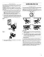 Preview for 9 page of Whirlpool W10214130A User Instructions