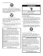 Preview for 5 page of Whirlpool W10222378A Installation Instructions Manual