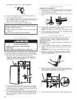 Preview for 12 page of Whirlpool W10222378A Installation Instructions Manual