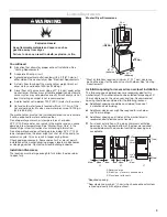 Preview for 3 page of Whirlpool W10222389A Installation Instructions Manual