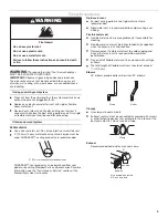 Preview for 5 page of Whirlpool W10222389A Installation Instructions Manual