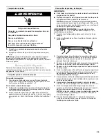 Предварительный просмотр 23 страницы Whirlpool W10226405A User Instructions