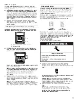 Предварительный просмотр 29 страницы Whirlpool W10226405A User Instructions