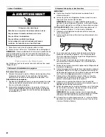 Предварительный просмотр 42 страницы Whirlpool W10226405A User Instructions