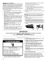 Предварительный просмотр 34 страницы Whirlpool W10249202A User Instructions