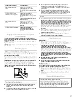 Предварительный просмотр 41 страницы Whirlpool W10249204A User Instructions