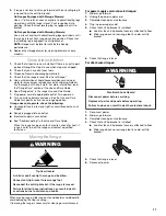 Preview for 11 page of Whirlpool W10252706A Installation Instructions Manual