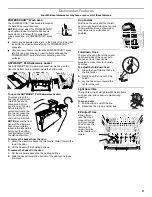 Preview for 11 page of Whirlpool W10282479 User Instructions