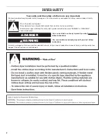 Preview for 2 page of Whirlpool W10296184B Use And Care Manual