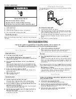 Preview for 7 page of Whirlpool W10296184B Use And Care Manual