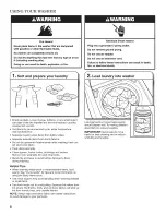 Предварительный просмотр 8 страницы Whirlpool w10298602b-sp Use & Care Manual