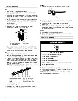 Preview for 8 page of Whirlpool W10305235A Use & Care Manual