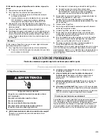 Preview for 29 page of Whirlpool W10305235A Use & Care Manual