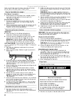 Предварительный просмотр 22 страницы Whirlpool W10314956B Use And Care Manual